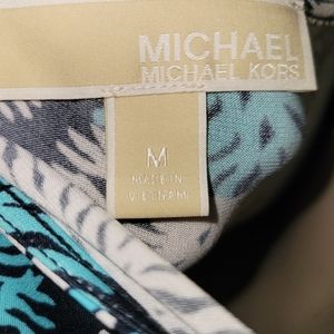 Summer Time Maxi Dress Turquoise, white and Navy